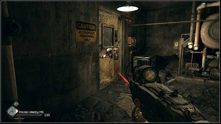 Before you go further to the right, explore the left part of the room - Liberate Captain Marshall - p. 3 | Main missions - Main missions - Rage Game Guide & Walkthrough