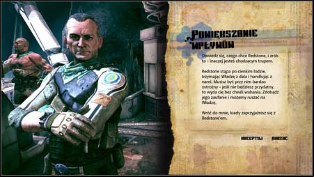 After listening to the Captains speech talk to him again - Gaining Influence | Main missions - Main missions - Rage Game Guide & Walkthrough