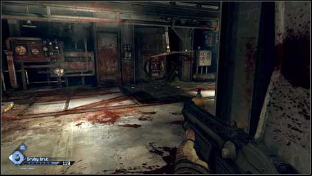 In order to by the blades run after them and then hide in the niche on the right - The Price of Power - p. 2 | Main missions - Main missions - Rage Game Guide & Walkthrough
