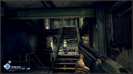 Wait until deadly blades by you and move up the stairs - The Price of Power - p. 2 | Main missions - Main missions - Rage Game Guide & Walkthrough