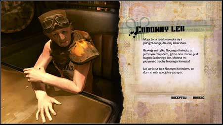 Richard who sits at the bar in Wellspring will ask you to bring him some Night Blossom, which is an ingredient of his medicine - Miracle Cure | Side missions - Side missions - Rage Game Guide & Walkthrough