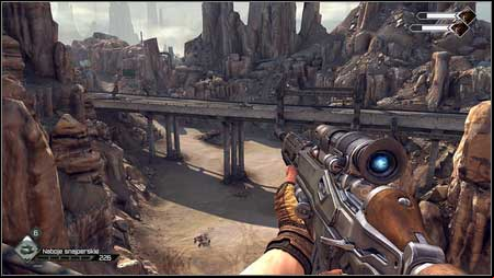 In the second wave one vehicle appears at the bottom and another drop several bandits on the destroyed highway above - Caravan Cover | Side missions - Side missions - Rage Game Guide & Walkthrough