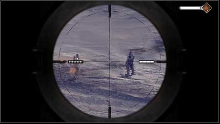 At the beginning look carefully at the protected target and as soon as red lasers appear quickly search for their source - The Exchange | Side missions - Side missions - Rage Game Guide & Walkthrough