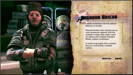 The man will offer you the job similar to mission you got from the barmaid Sally in Wellspring - Bricks Offer/Bricks Bounty | Side missions - Side missions - Rage Game Guide & Walkthrough