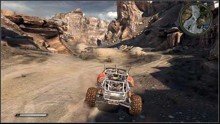 A first drone can be found on the way between Ark landing site and Hagar Settlement - Wasteland - p. 1 | Vehicle jumps - Vehicle jumps - Rage Game Guide & Walkthrough