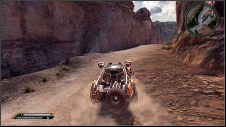 A fourth drone is located on the same road as the third one - Wasteland - p. 1 | Vehicle jumps - Vehicle jumps - Rage Game Guide & Walkthrough