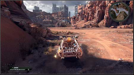 Keep driving towards the Prison - Wasteland - p. 2 | Vehicle jumps - Vehicle jumps - Rage Game Guide & Walkthrough