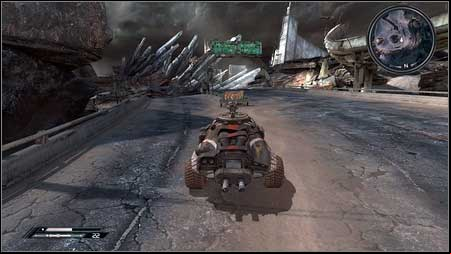Keep driving towards the Power Plant - Eastern Wasteland | Vehicle jumps - Vehicle jumps - Rage Game Guide & Walkthrough