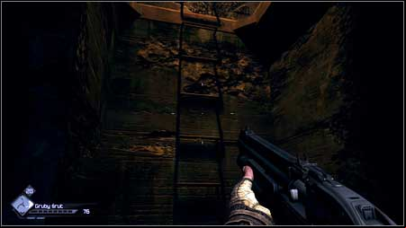 Behind the third one on the left youll find the ladder - Wasteland - p. 4 | Collector cards - Collector cards - Rage Game Guide & Walkthrough