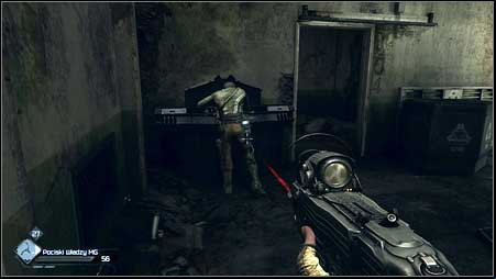 Once they all are dead your companion will open a box on the left side and pull out weapons out of it - Wasteland - p. 5 | Collector cards - Collector cards - Rage Game Guide & Walkthrough