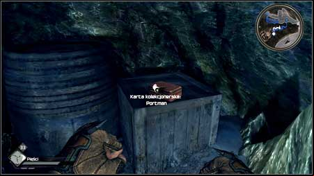 The card youre looking for lies on the crate at the right wall of the cave - Eastern Wasteland - p. 1 | Collector cards - Collector cards - Rage Game Guide & Walkthrough