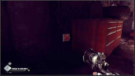 The last button can be found behind the cabinet - Quake | Special id rooms - Special id rooms - Rage Game Guide & Walkthrough