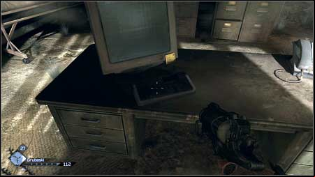 Do the same operation on all 7 similar keyboards in this room ( - only keyboards in front of monitors) and then return to the start of the level - Doom | Special id rooms - Special id rooms - Rage Game Guide & Walkthrough