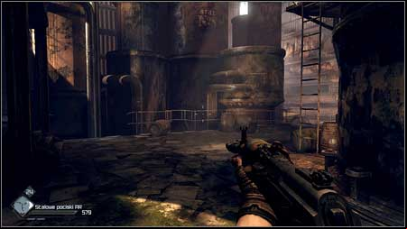 Turn left then and go to the opposite side of the room - id Software | Special id rooms - Special id rooms - Rage Game Guide & Walkthrough