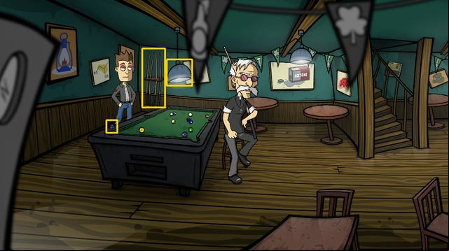 Try to take one of the pool cues - Get Captain Red figure - Day 3 - Monday: Mortimers dungeon - Randals Monday - Game Guide and Walkthrough