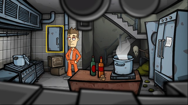 Go there, open the closet with the key and take a bottle of cooking oil - Get kitchen oil - Day 6 - Monday: You smoke? No thanks Im trying to quit - Randals Monday - Game Guide and Walkthrough