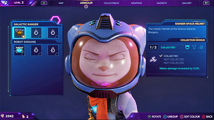 Once you are in the new dimension, you will be able to find a nest of Speetles, and after hitting them, you will be able to hop on one of them and start the ride - Ratchet & Clank Rift Apart: Sargasso - collectibles, list of all, map - Secrets and Collectibles - Ratchet & Clank Rift Apart Guide