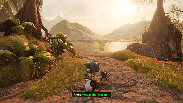 In the new location, you will find the secret you are looking for - Ratchet & Clank Rift Apart: Sargasso - collectibles, list of all, map - Secrets and Collectibles - Ratchet & Clank Rift Apart Guide