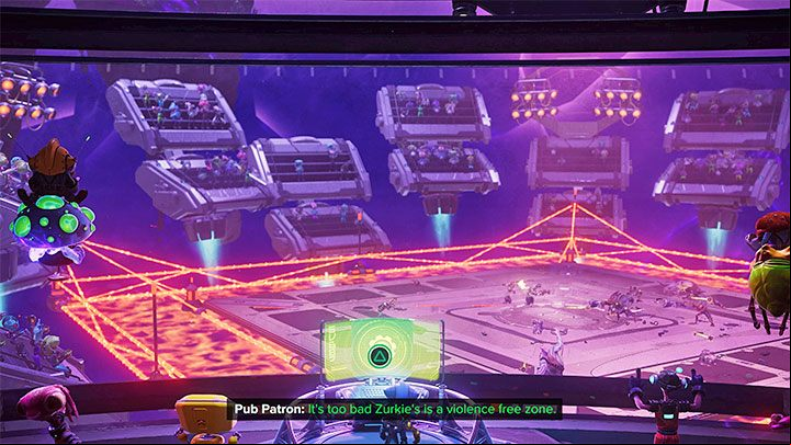A unique feature of the Scarstu Debris Field is that only a few collectibles can be obtained by exploring the area - Ratchet & Clank Rift Apart: Scarstu Debris Field - collectibles, list, map - Secrets and Collectibles - Ratchet & Clank Rift Apart Guide