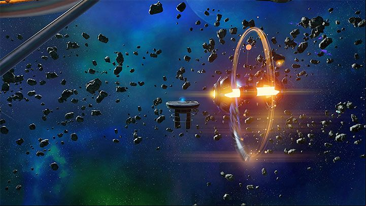 You have to use the Hurlshot skill that you learned on the planet Torren IV - Ratchet & Clank Rift Apart: Scarstu Debris Field - collectibles, list, map - Secrets and Collectibles - Ratchet & Clank Rift Apart Guide