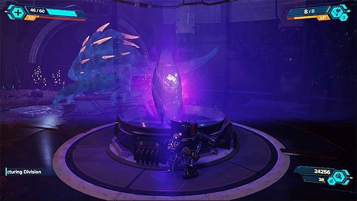 Cordelion, similarly to the previously visited Blizar Prime, is related to a unique mechanic that affects finding collectibles - Ratchet & Clank Rift Apart: Cordelion - list of all collectibles, map - Secrets and Collectibles - Ratchet & Clank Rift Apart Guide