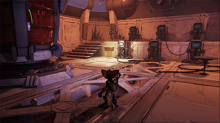 After pulling yourself to the rift (F1), you will find yourself in the collectible room - Ratchet & Clank Rift Apart: Cordelion - list of all collectibles, map - Secrets and Collectibles - Ratchet & Clank Rift Apart Guide