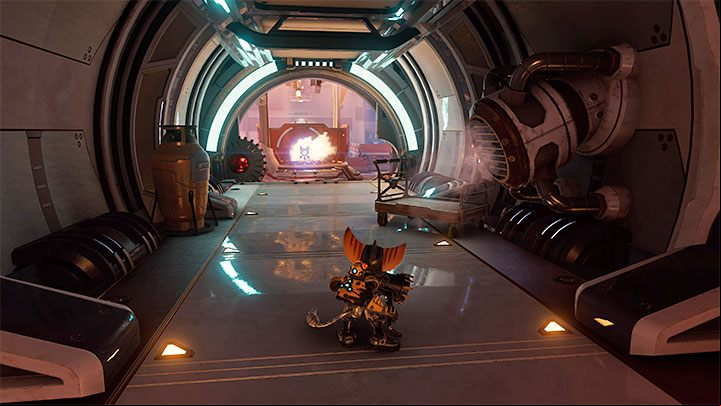 You can find the secret in the section Underground - Hot Planet, which means that you have to move to an inhabited underwater complex - Ratchet & Clank Rift Apart: Cordelion - list of all collectibles, map - Secrets and Collectibles - Ratchet & Clank Rift Apart Guide