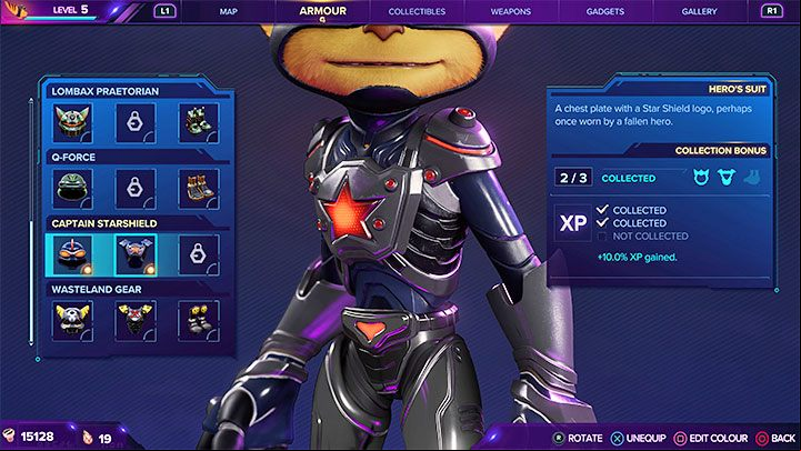 The secret you are looking for is on a stable shelf at the very end of the path - Ratchet & Clank Rift Apart: Cordelion - list of all collectibles, map - Secrets and Collectibles - Ratchet & Clank Rift Apart Guide