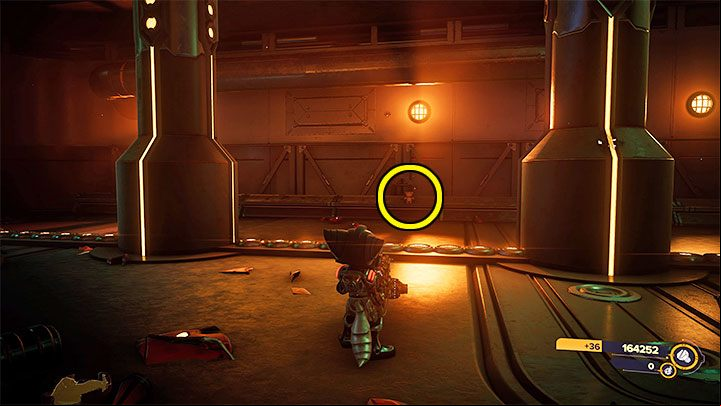 For this secret, you must leave the ventilation shafts where the aforementioned spybot was and explore the interior of the processing center - Ratchet & Clank Rift Apart: Viceron - collectibles, list of all, map - Secrets and Collectibles - Ratchet & Clank Rift Apart Guide