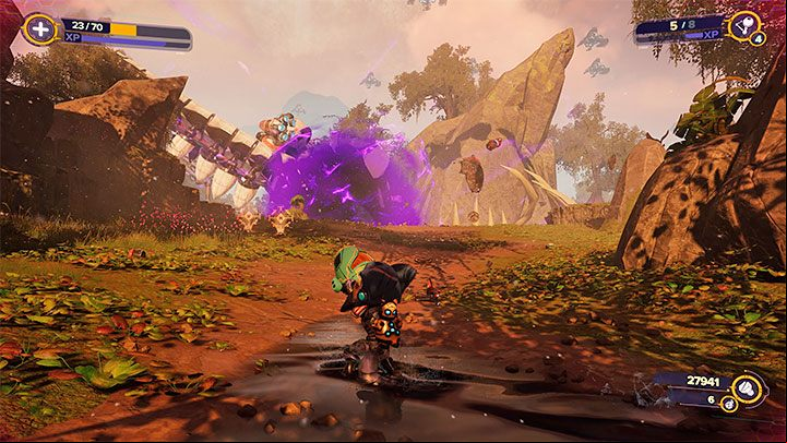 You'll be able to take care of the puzzles during your second visit to planet Sargasso as part of the main storyline - the visit happens after you return from planet Ardolis - Ratchet & Clank Rift Apart: Kit, Return to Sargasso - puzzle guide, list - Clank and Kit Riddles - Ratchet & Clank Rift Apart Guide
