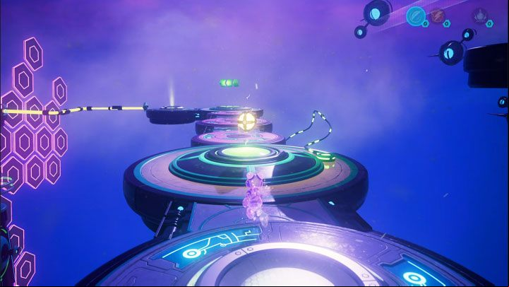 Follow the main path all the way straight ahead until you reach the Electric Sphere - take it - Ratchet & Clank Rift Apart: Kit, Return to Sargasso - puzzle guide, list - Clank and Kit Riddles - Ratchet & Clank Rift Apart Guide