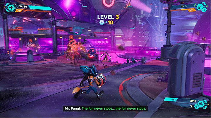 As you progress through the campaign, you will be able to permanently increase your health bar, allowing your main character to withstand more attacks (or stronger attacks) before dying on the battlefield - Ratchet & Clank Rift Apart: Healing - how to recover health? - FAQ - Ratchet & Clank Rift Apart Guide