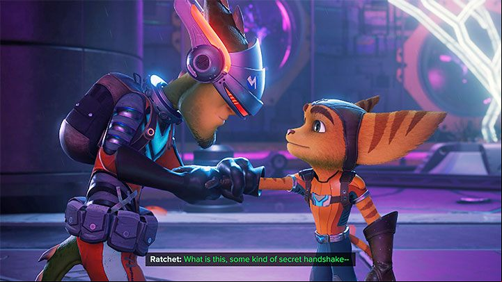 To solve the problem, you will need to encounter the Spectre in Nefarious City, which is an obligatory part of the main plot - Ratchet & Clank Rift Apart: Barriers, forcefields - what to do? - FAQ - Ratchet & Clank Rift Apart Guide