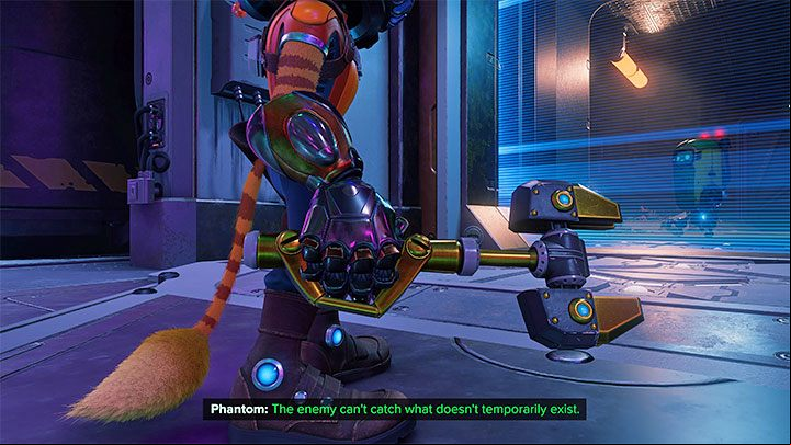 Ratchet will receive a gauntlet from the Spectre and the Phantom Dash ability will be unlocked - Ratchet & Clank Rift Apart: Barriers, forcefields - what to do? - FAQ - Ratchet & Clank Rift Apart Guide