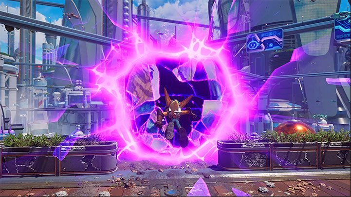 At important moments in the story, interdimensional travel is pre-determined and you cannot influence it - Ratchet & Clank Rift Apart: Interdimensional travel - how does it work? - FAQ - Ratchet & Clank Rift Apart Guide