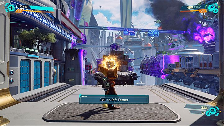 When attempting to walk across the bridge, you will see the cutscene featuring the arrival of Dr - Ratchet & Clank Rift Apart: Pursue Dr. Nefarious - walkthrough - Prologue - Corson V - Ratchet & Clank Rift Apart Guide