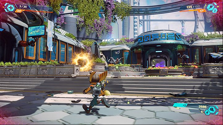 In the new part of the station you will meet Mrs - Ratchet & Clank Rift Apart: Pursue Dr. Nefarious - walkthrough - Prologue - Corson V - Ratchet & Clank Rift Apart Guide