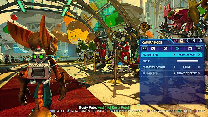 The in-game photo mode in Ratchet & Clank Rift Apart is very advanced - Ratchet & Clank Rift Apart: Photo mode - Annex - Ratchet & Clank Rift Apart Guide