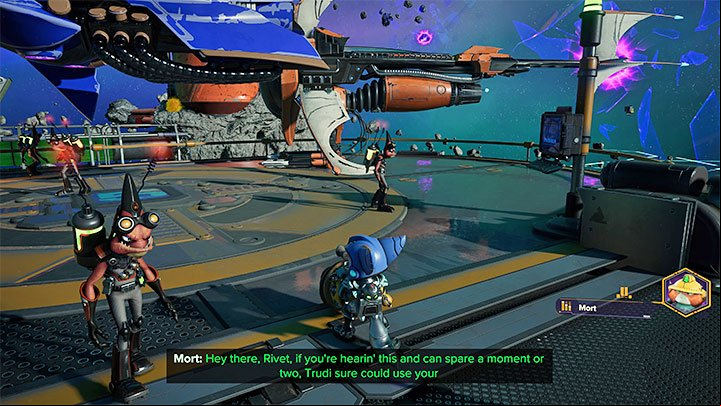 1 - Ratchet & Clank Rift Apart: Return to Sargasso, Trudi - walkthrough - Sargasso - Ratchet & Clank Rift Apart Guide