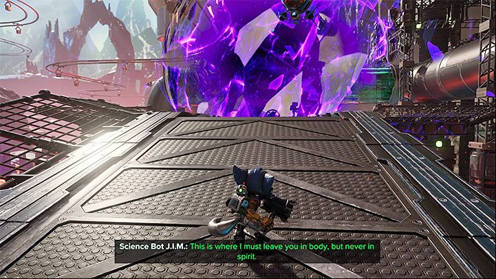 Once you find the 3 bots for the main engineer from Blizar Prime as part of the main storyline, you will able to encounter the new anomaly requiring Clank to solve more puzzles - Ratchet & Clank Rift Apart: Clank, Blizar Prime - puzzle guide, list - The riddles of Clank and Kit - Ratchet & Clank Rift Apart Guide