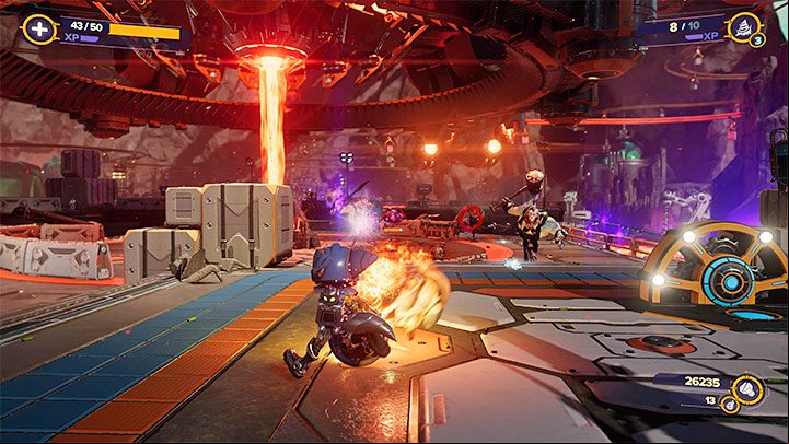 At the beginning, you will come across some groups of common opponents - Ratchet & Clank Rift Apart: Goon Dropship, Blizar Prime - how to defeat? - Bosses - Ratchet & Clank Rift Apart Guide
