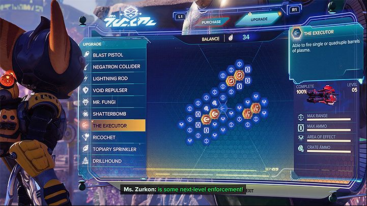 In Ratchet & Clank Rift Apart , you will eventually unlock over a dozen different weapons and gadgets - Ratchet & Clank Rift Apart: Beginners guide - Basics - Ratchet & Clank Rift Apart Guide