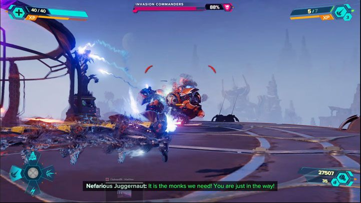 1 - Ratchet & Clank Rift Apart: Invasion Commanders, Savali - how to defeat? - Bosses - Ratchet & Clank Rift Apart Guide
