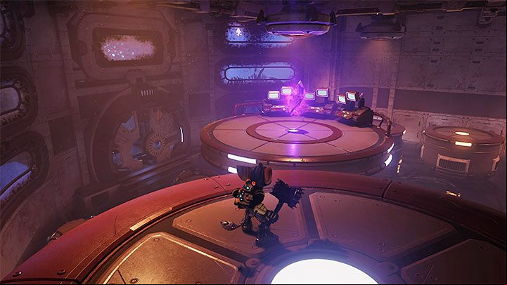 Reach the following platforms and then run on the walls - Ratchet & Clank Rift Apart: Find the Rubion Forge - walkthrough - Cordelion - Ratchet & Clank Rift Apart Guide