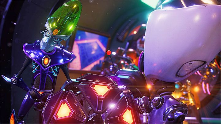The heroes' meeting is interrupted by the appearance of Dr - Ratchet & Clank Rift Apart: Meet Ratchet in Gastropub - walkthrough - Scarst debris cloud - back - Ratchet & Clank Rift Apart Guide