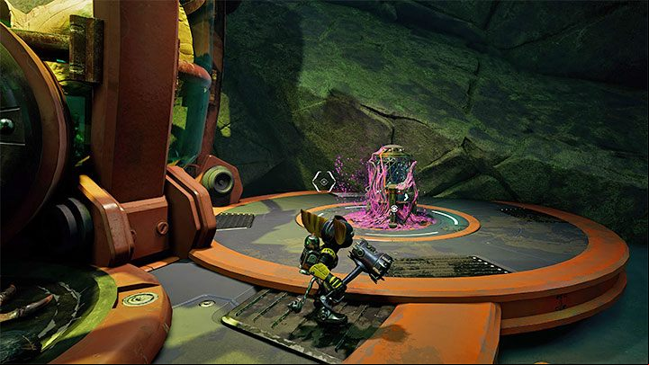 Use the elevator to reach the place where the fight with Grunthor was supposed to take place - Ratchet & Clank Rift Apart: Pirate Trials - walkthrough - Ardolis - Ratchet & Clank Rift Apart Guide