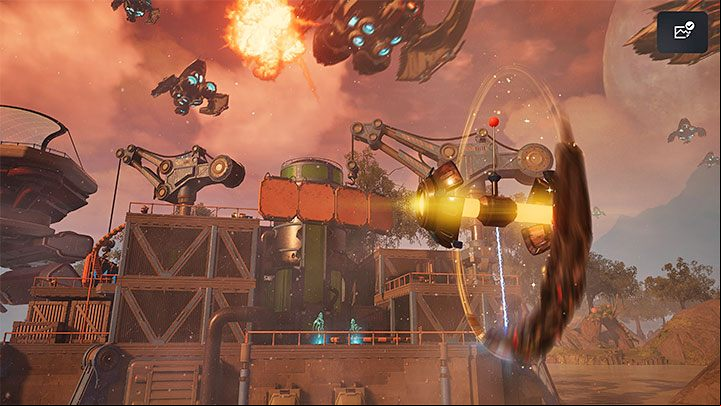 Next to Mrs - Ratchet & Clank Rift Apart: Destroy Nefarious ships - walkthrough - Return to Sargasso - Ratchet & Clank Rift Apart Guide