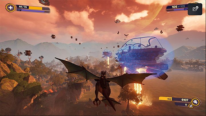If necessary, you can attack Nefarious troops while dealing with the cores - Ratchet & Clank Rift Apart: Destroy Nefarious ships - walkthrough - Return to Sargasso - Ratchet & Clank Rift Apart Guide