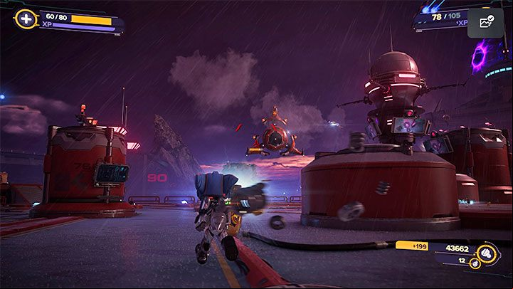 During fights, look especially for those opponents who are able to launch strong ranged attacks, such as sniperbots - Ratchet & Clank Rift Apart: Follow the cell - Viceron - Ratchet & Clank Rift Apart Guide