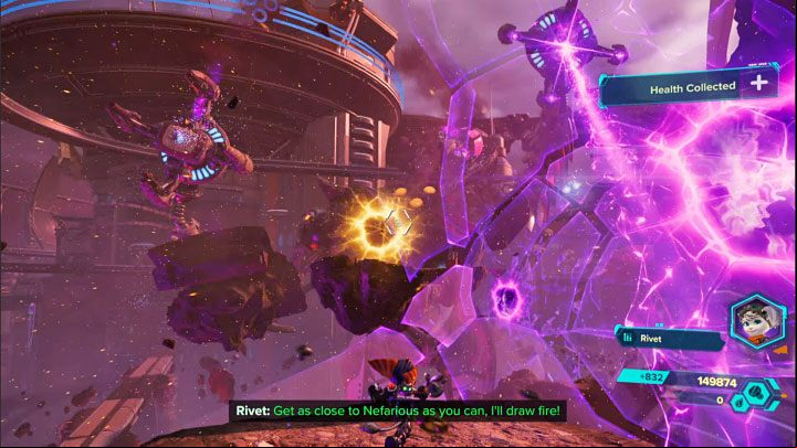 1 - Ratchet & Clank Rift Apart: Begin the finale and defeat the final boss - walkthrough - Final confrontation - Ratchet & Clank Rift Apart Guide